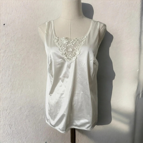 Gorgeous  Y2K vintage fairy top nylon and lace S - Picture 1 of 6